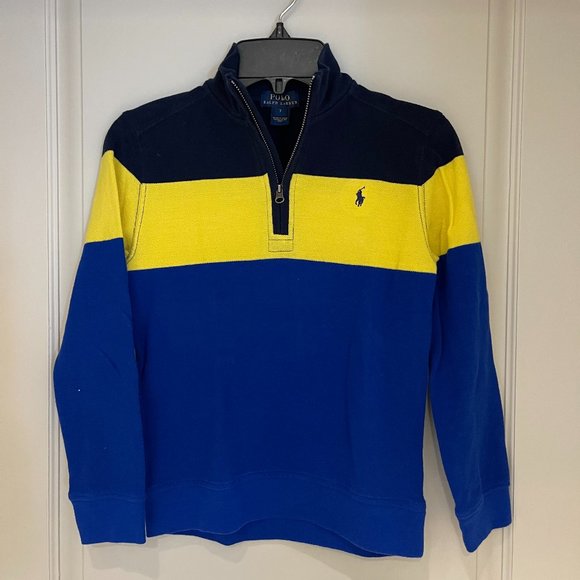 Woven, Half-Zip Sweater by Ralph Lauren - Picture 1 of 1